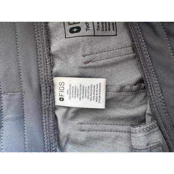 Figs Graphite Zamora High Waisted Jogger Pants Size Extra Small - Picture 3 of 6